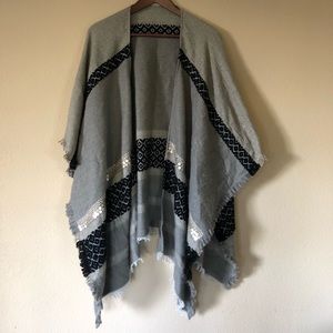 Anthropologie Ponch Wrap